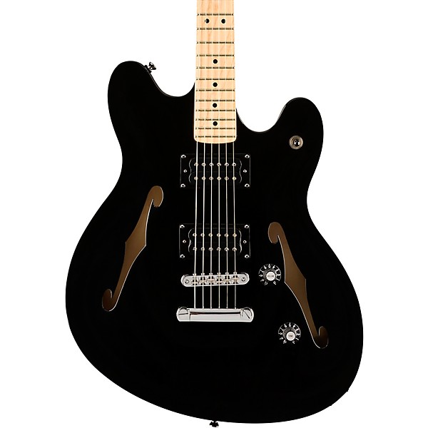 Squier Affinity Series Starcaster Maple Fingerboard Electric Guitar Black