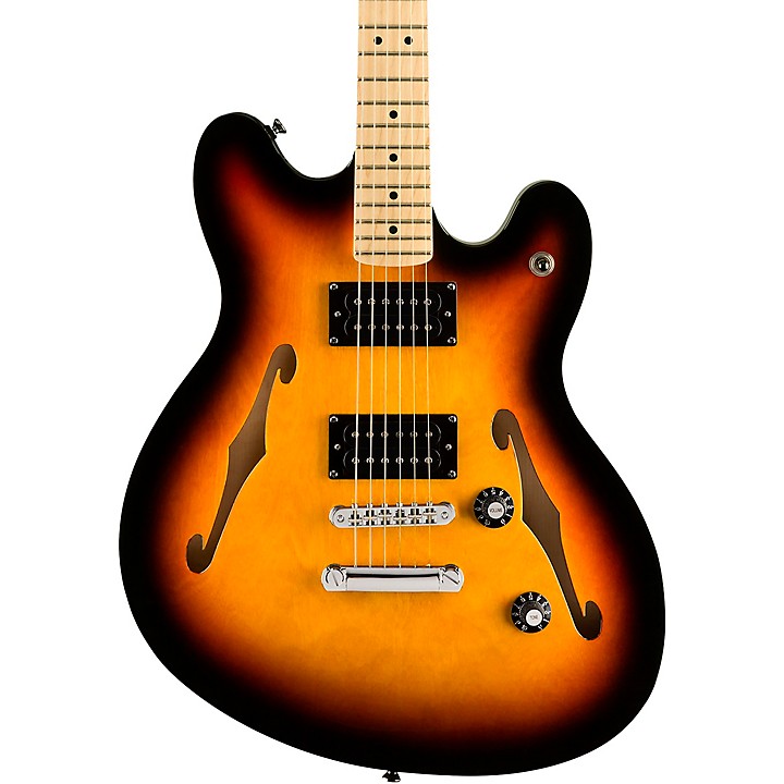 Squier Affinity Series Starcaster Maple Fingerboard Electric Guitar 3-Color  Sunburst