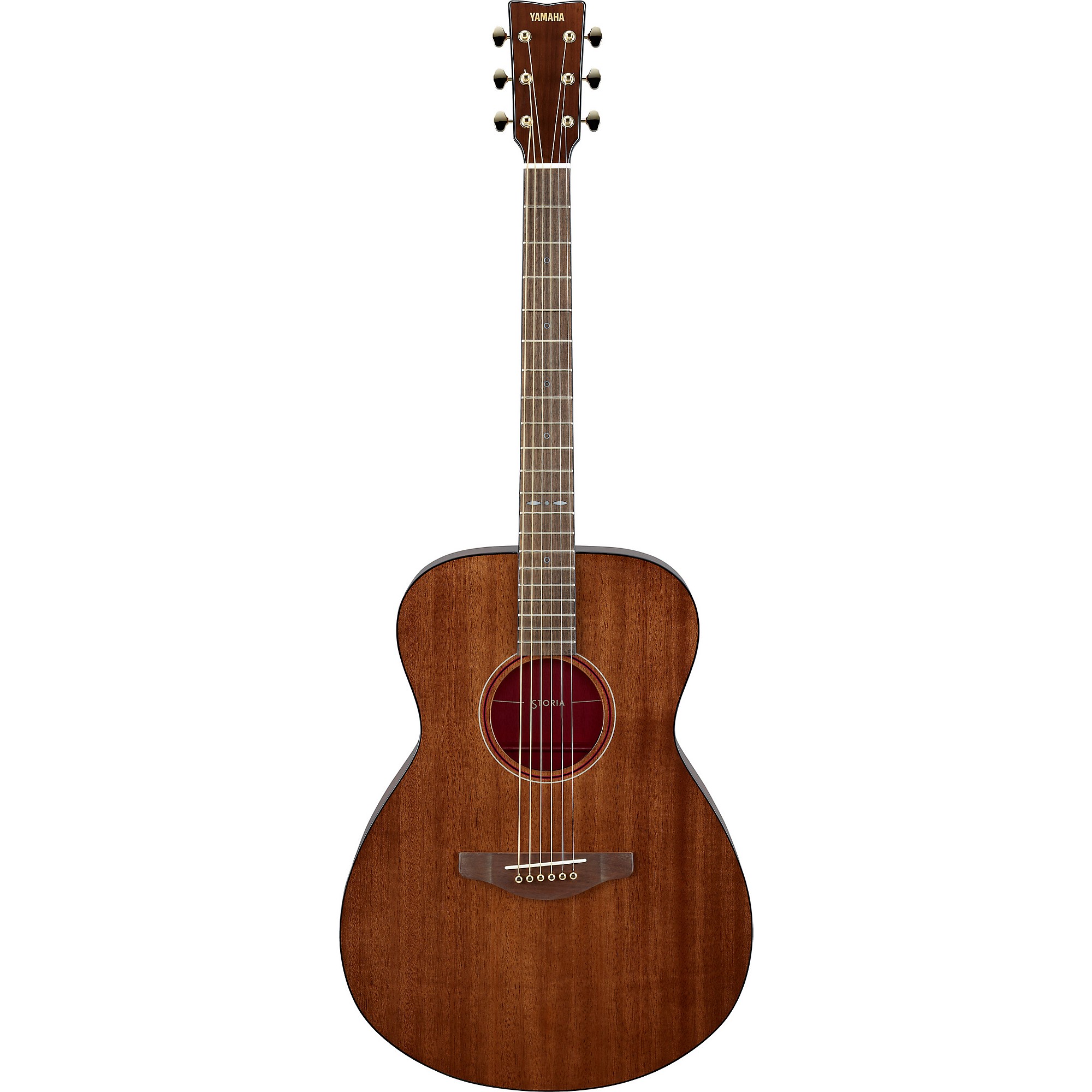 Amazon.com: Yamaha Storia III Acoustic Guitar, Chocolate