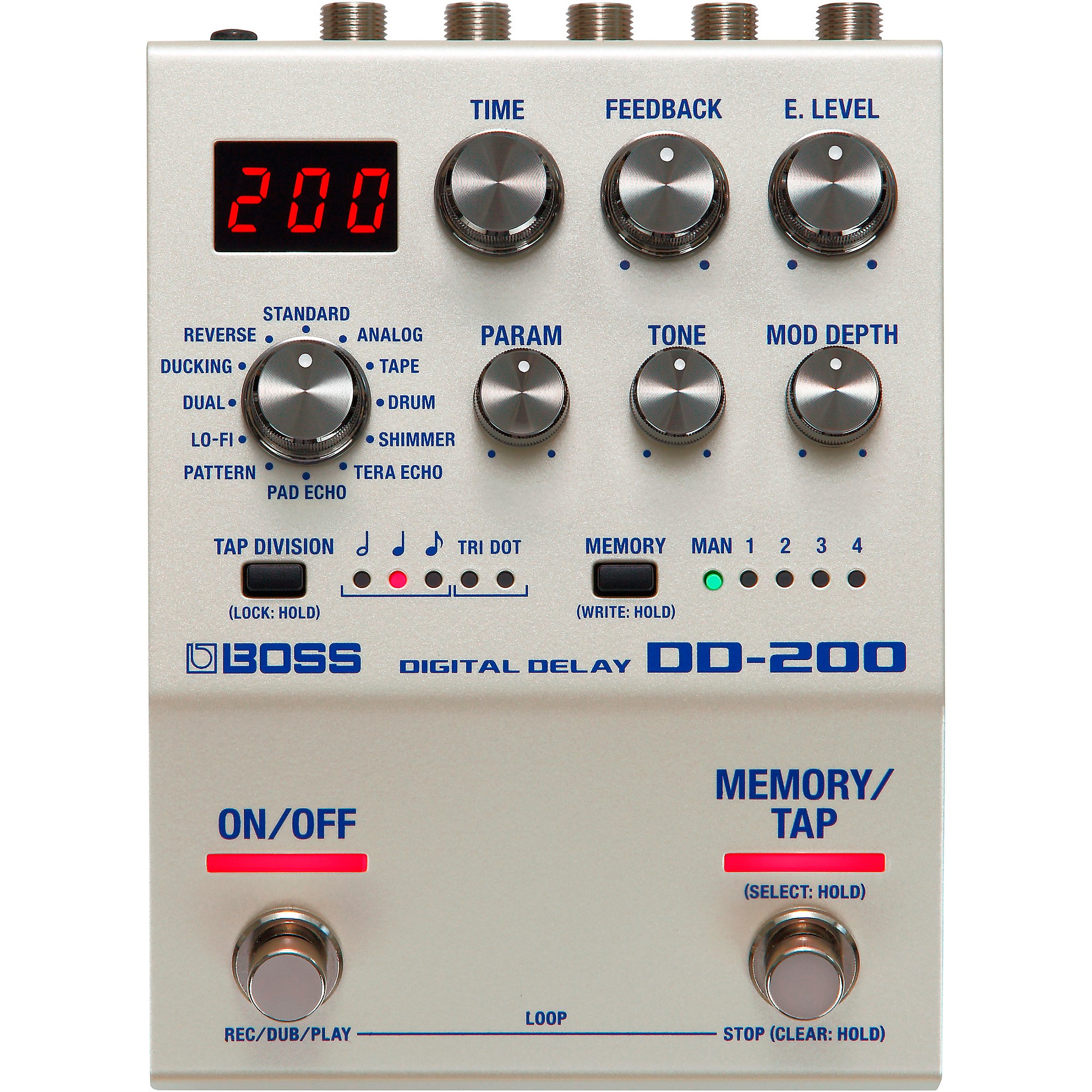 BOSS DD-200 Digital Delay Effects Pedal | Guitar Center