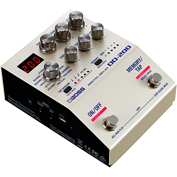 BOSS DD-200 Digital Delay Effects Pedal