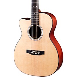 Blemished Martin 000 Jr-10E Left-Handed Auditorium Cutaway Acoustic-Electric Guitar Level 2 Natural 197881186593