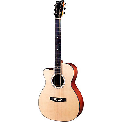 Martin 000 Jr-10E Left-Handed Auditorium Cutaway Acoustic-Electric Guitar Natural for sale