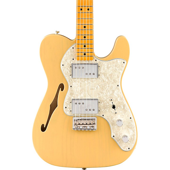 ギター Fender Vintera 70s Telecaster Thinline Fender Vintera '70s Telecaster Thinline - Aged Natural