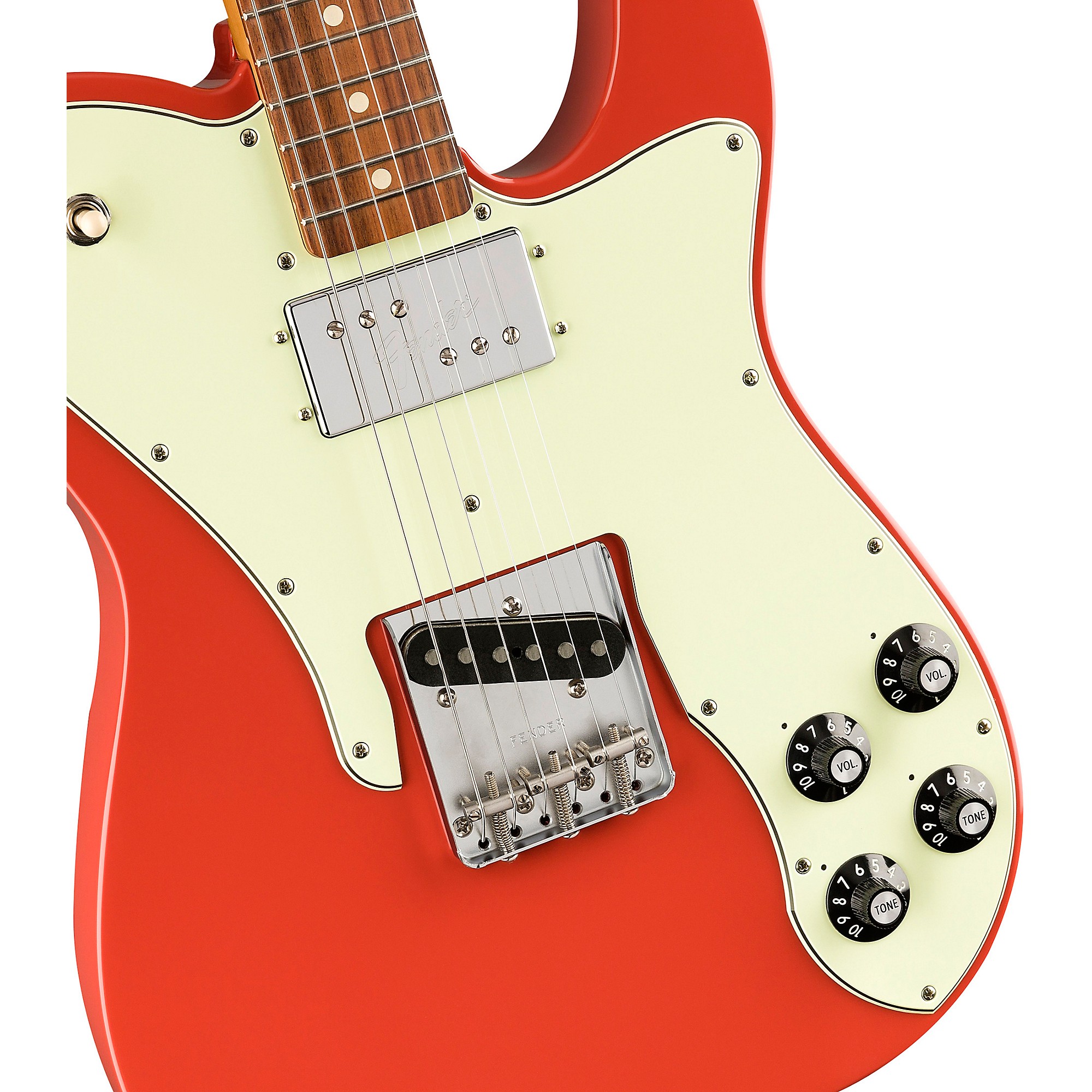 Fender Vintera '70s Telecaster Custom Pau Ferro Fingerboard Electric Guitar  Fiesta Red