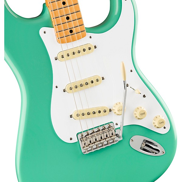Open Box Fender Vintera '50s Stratocaster Electric Guitar Level 2 Sea Foam Green 190839843845