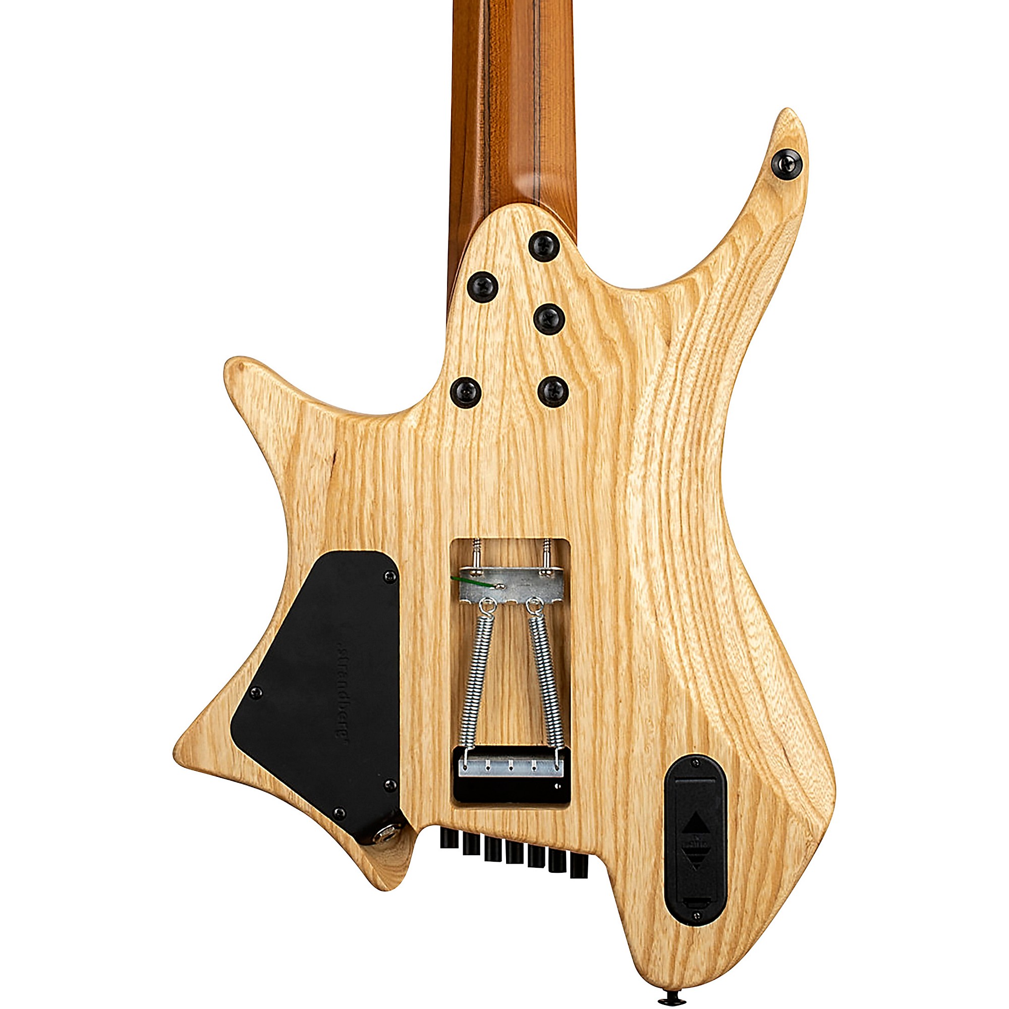 strandberg Boden J7 Tremolo Custom Poplar Burl/Swamp Ash