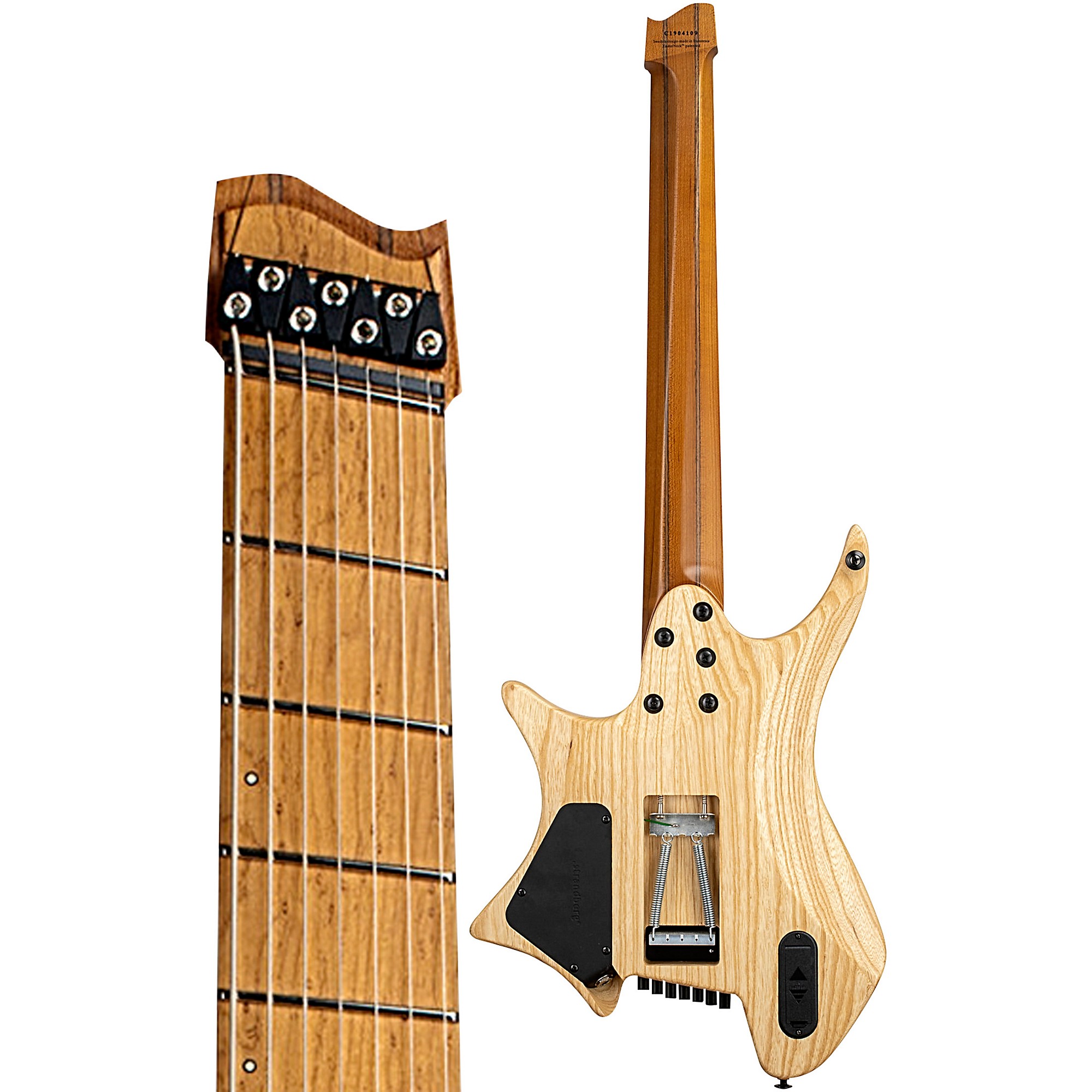 CF.Burkheimer Vintage 12'7\" #678 美品 Strandberg Boden Original NX 7 Natural Quilt (C2210266