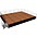 National Public... National Public Seating 16' x 20' Stage Package, 24" High with Shirred Pleat Black Skirting Hardwood Floor