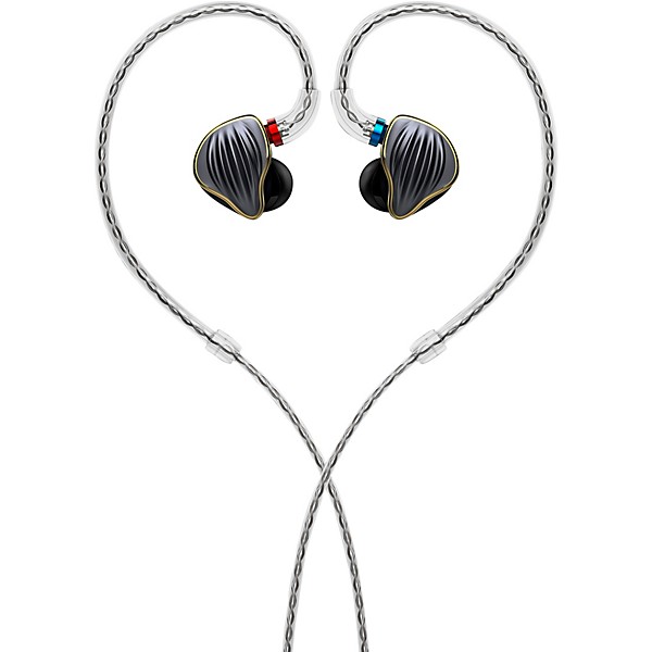 Open Box FiiO FH5 Quad Driver Hybrid In-Ear Monitors Level 1 Titanium