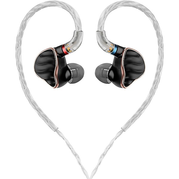 FiiO FH7 4 BA 1 Dynamic Driver Flagship In-Ear Monitor Black