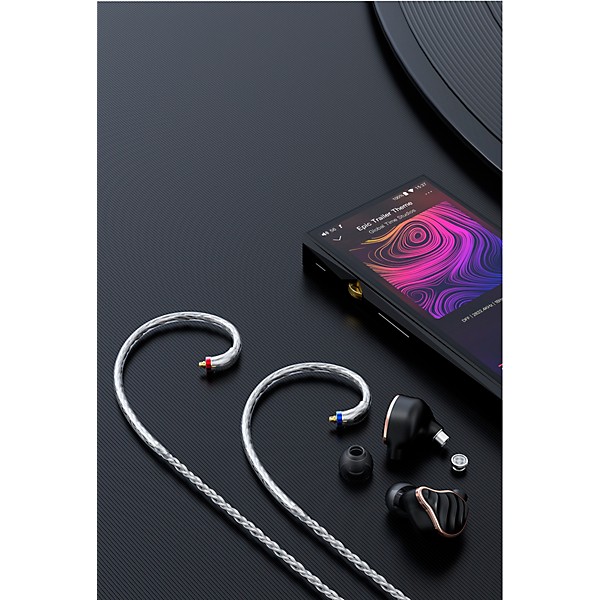 FiiO FH7 4 BA 1 Dynamic Driver Flagship In-Ear Monitor Black