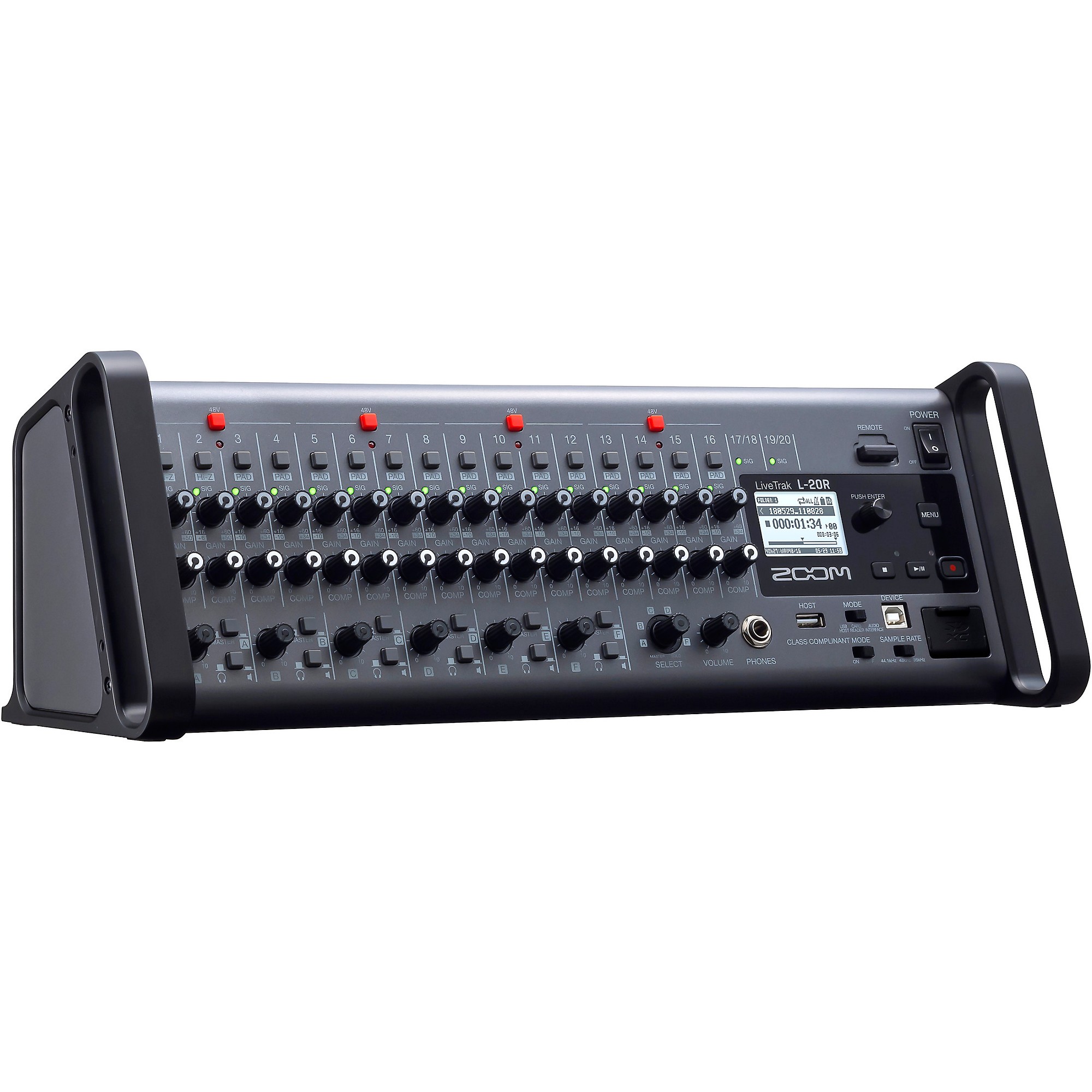 ZOOM LiveTrak L-20R デジタルミキサー　付属品元箱完備 LiveTrak L-20R | Buy Now | ZOOM
