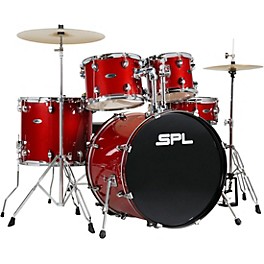 Open Box Sound Percussion Labs UNITY II 5-Piece Complete Drum Set with Hardware, Cymbals and Throne Level 1 Desert Red Spe...