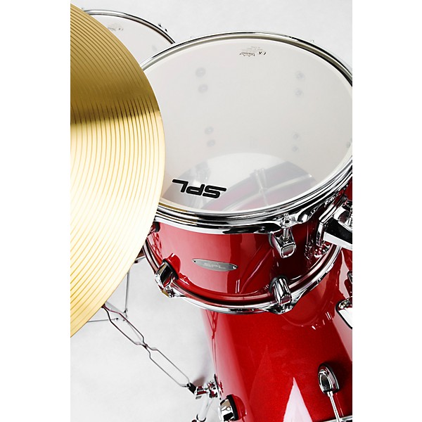 Open Box Sound Percussion Labs UNITY II 5-Piece Complete Drum Set with Hardware, Cymbals and Throne Level 1 Desert Red Spe...