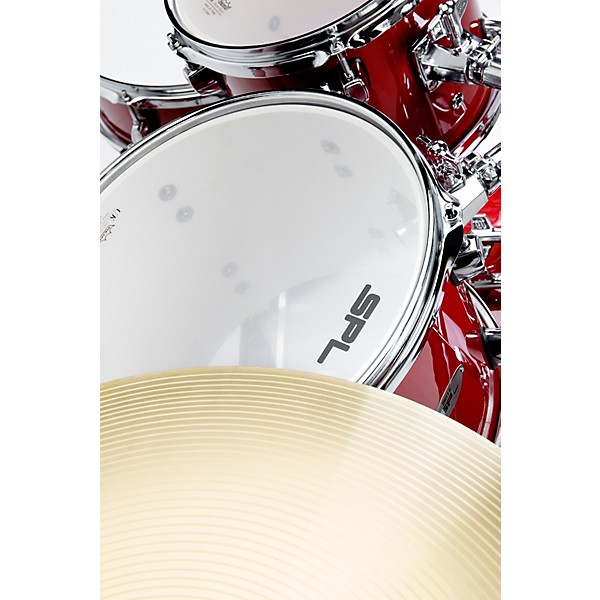 Open Box Sound Percussion Labs UNITY II 5-Piece Complete Drum Set with Hardware, Cymbals and Throne Level 1 Desert Red Spe...