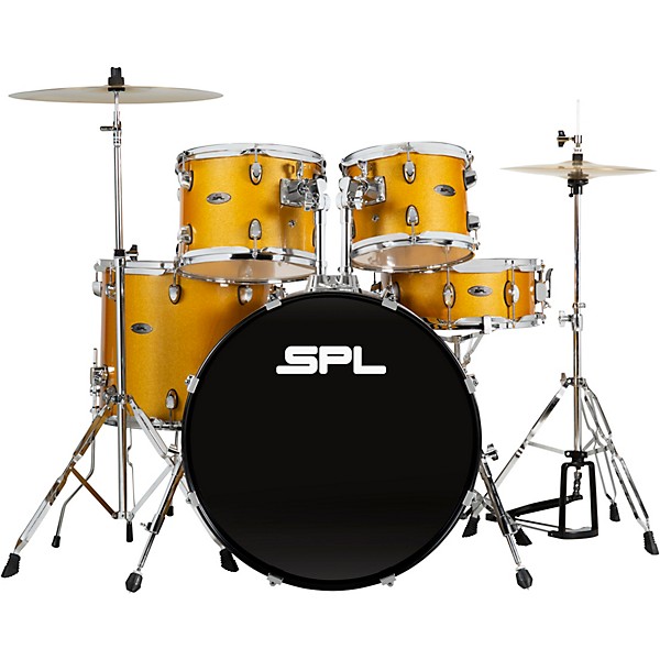 Open Box Sound Percussion Labs UNITY II 5-Piece Complete Drum Set with Hardware, Cymbals and Throne Level 1 Gold Medal Spe...