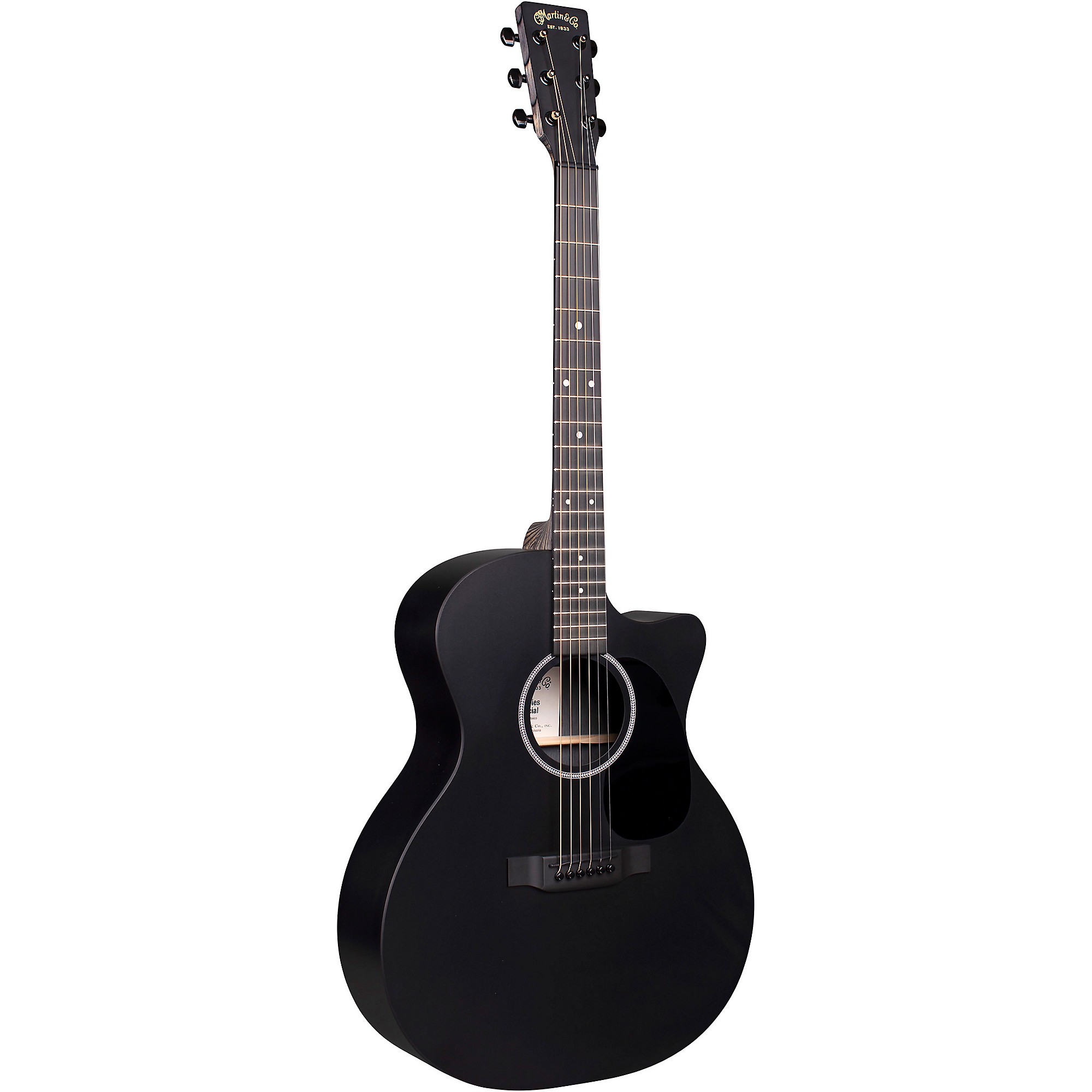 Martin X Series Style Special GPC Black HPL Acoustic