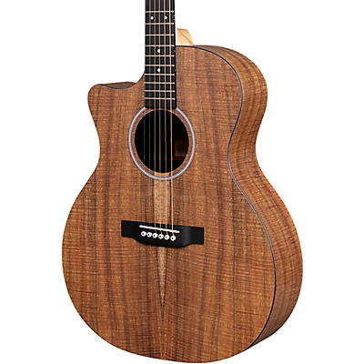 Martin X Series Style Special Gpc Koa Hpl Left-Handed Acoustic-Electric Guitar Natural for sale