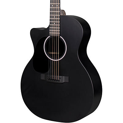 Martin X Series Style Special Gpc Black Hpl Left-Handed Acoustic-Electric Guitar Black for sale