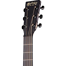 Martin X Series Style Special GPC Black HPL Left-Handed Acoustic-Electric Guitar Black