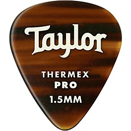 Taylor Premium 351 Thermex Pro Picks Tortoise Shell 6-Pack 1.5 mm 6 Pack