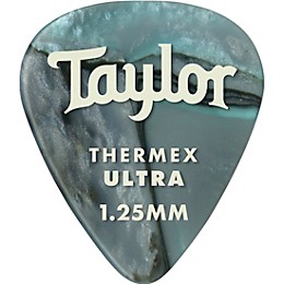 Taylor Premium 351 Thermex Ultra Picks Abalone 6-Pack 1.25 mm 6 Pack