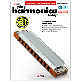 Proline Play Harmonica Today! Beginner's Pack Book/Online Audio & Video