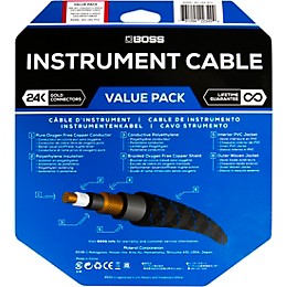 BOSS Instrument/Patch Cable Bundle