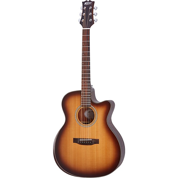 Open Box Mitchell Terra Series T413CEBST Auditorium Solid Torrefied Spruce Top Acoustic Electric Cutaway Guitar Level 1 Ed...