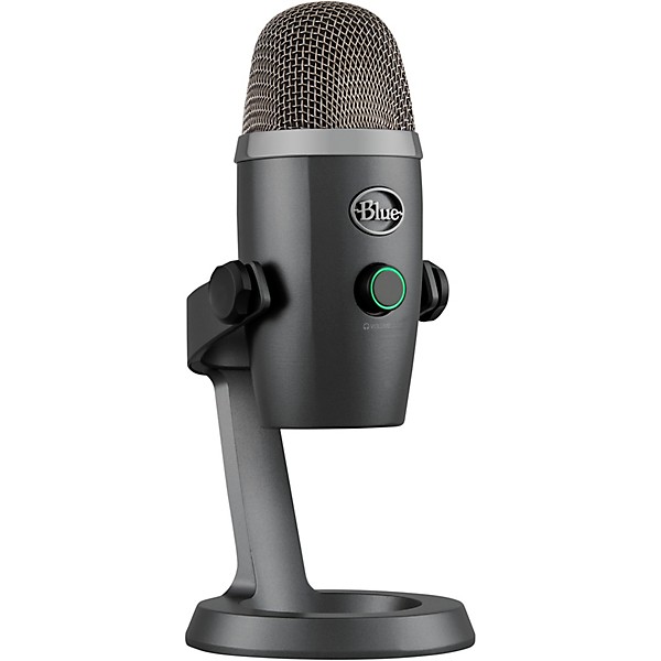 Blue Yeti Nano Premium USB Mic for Recording and Streaming Shadow Grey |  Guitar Center
