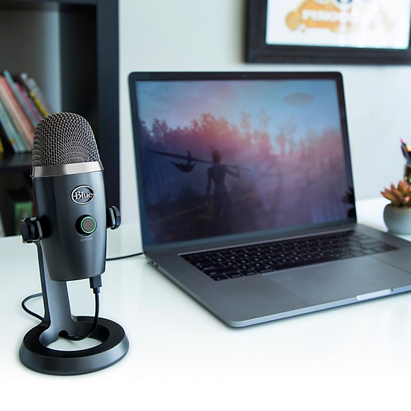 Blue Yeti Nano Premium USB Mic for Recording and Streaming Shadow