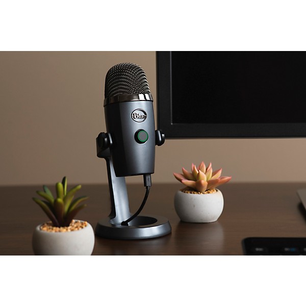 Blue Yeti Nano Premium USB Mic for Recording and Streaming Shadow