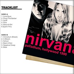 Nirvana - Palladium, Hollywood 1990 Vinyl LP