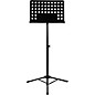 Musician's Gear Tripod Orchestral Music Stand Perforated Black - 2 Pack