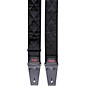 Coffin Case "THE COUNT" Black Velvet Guitar Strap Black Velvet