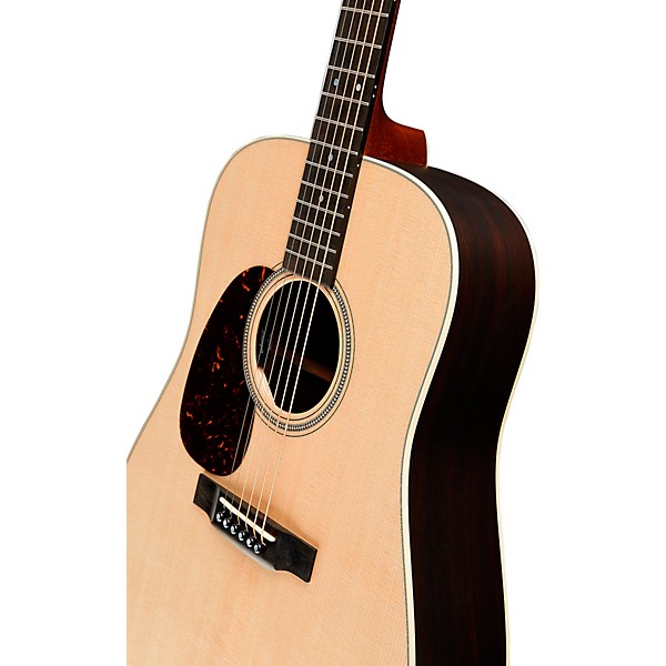 Martin D-16E 16 Series With Rosewood Left-Handed Dreadnought Acoustic-Electric Guitar Natural