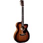 Martin OMC-16E 16 Series Ovangkol Burst Acoustic-Electric Guitar Natural