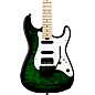 Jackson USA Signature Adrian Smith San Dimas DKQM Electric Guitar Transparent Green Burst thumbnail