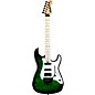 Jackson USA Signature Adrian Smith San Dimas DKQM Electric Guitar Transparent Green Burst