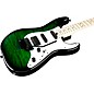 Jackson USA Signature Adrian Smith San Dimas DKQM Electric Guitar Transparent Green Burst