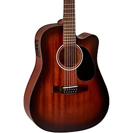 Mitchell T331-TCE-BST Terra 12-String Acoustic-Electric Dreadnought Mahogany Top Guitar Edge Burst