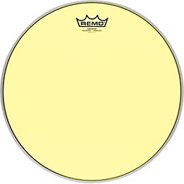 Remo Emperor Colortone Crimplock Yellow Tenor Drum Head 14 in.