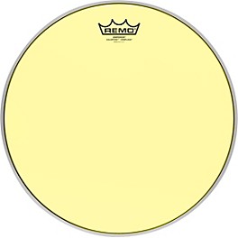 Remo Emperor Colortone Crimplock Yellow Tenor Drum Head 8 in. Remo Emperor Colortone Crimplock Yellow Tenor Drum Head 14 in.