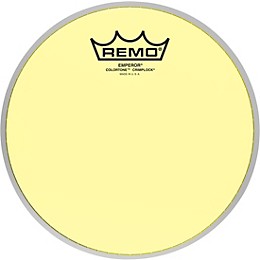 Remo Emperor Colortone Crimplock Yellow Tenor Drum Head 8 in.