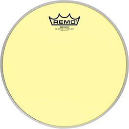 Remo Emperor Colortone Crimplock Yellow Tenor Drum Head 8 in. Remo Emperor Colortone Crimplock Yellow Tenor Drum Head 10 in.