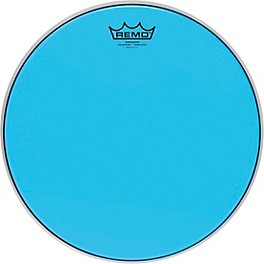 Remo Emperor Colortone Crimplock Blue Tenor Drum Head 6 in. Remo Emperor Colortone Crimplock Blue Tenor Drum Head 14 in.