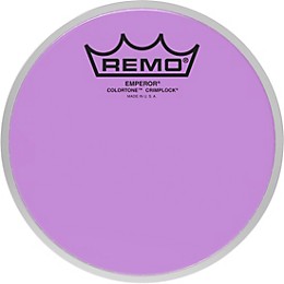 Remo Emperor Colortone Crimplock Purple Tenor Drum Head 12 in.