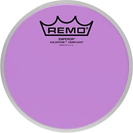Remo Emperor Colortone Crimplock Purple Tenor Drum Head 13 in.