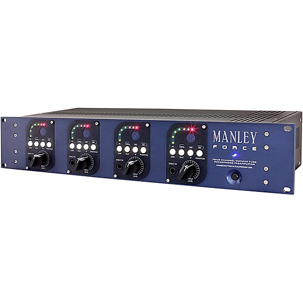 Manley FORCE 4 Channel Vacuum Tube Microphone PreAmp